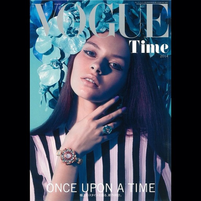 #supermodels #beauty Erika Labanauskaite @laba_erika for #Vogue #august issue!