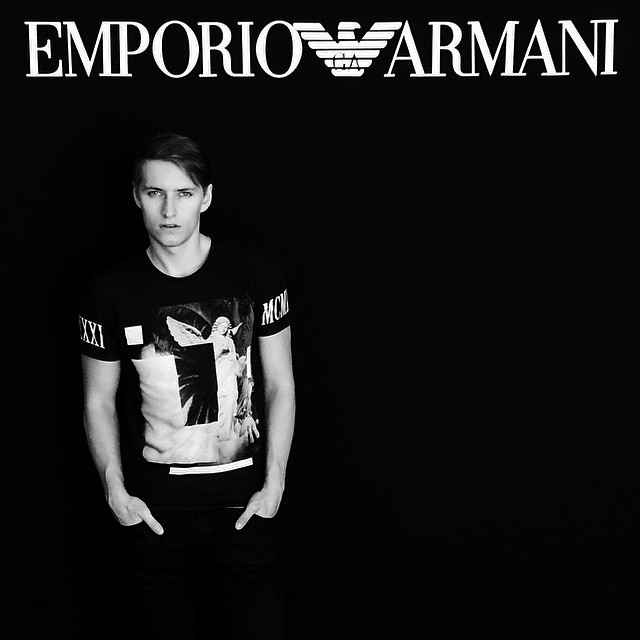 Jevgenij for #Emporio #Armani in #China!