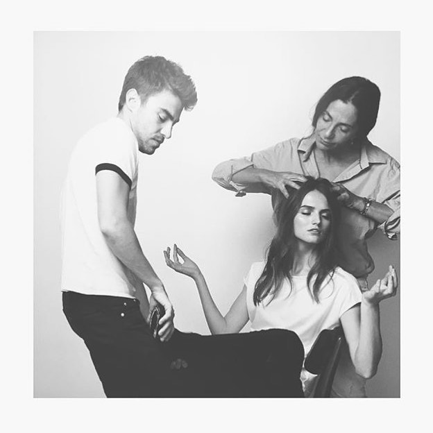 Well, this is how preparation for photoshoot looks like 😂 regram from our @ag…
