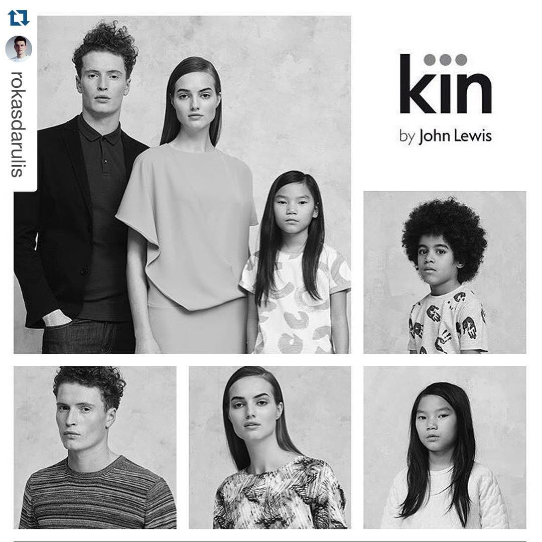 Beautiful Kin campaign by John Lewis with 👸🏼 @agnekonciute & 📷 @rokasdarulis …