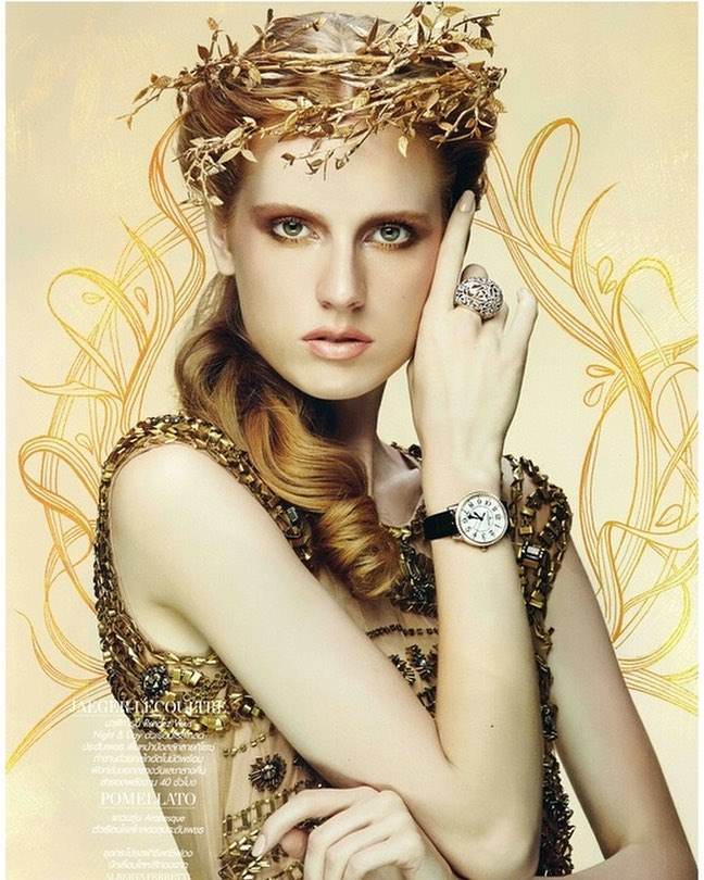 Royal looking Evelina M @eveemaa for Lofficiel in Thailand 🔝👑❤️ #supermodels …