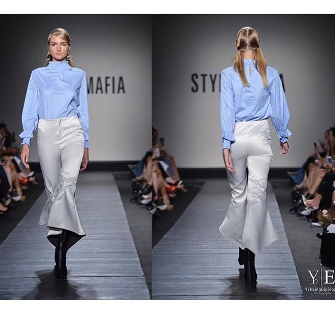 Modesta 💙#fashion #shows #USA #modeling #model