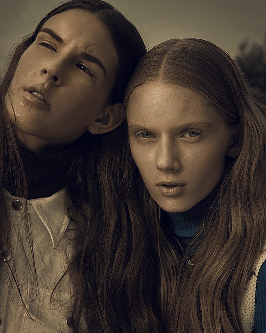Amazing picture for SML campaign with our superb Jogile! 🔝💎💛💙❤️ #supermodels …