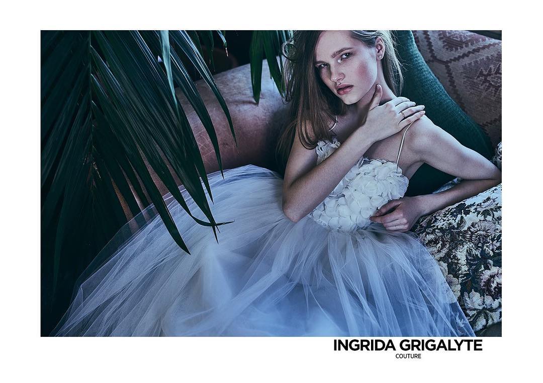 😍 Stunning Gabija G for Bridal Summer’16 by designer INGRIDA GRIGALYTE 👰🏼🦄💜 #…
