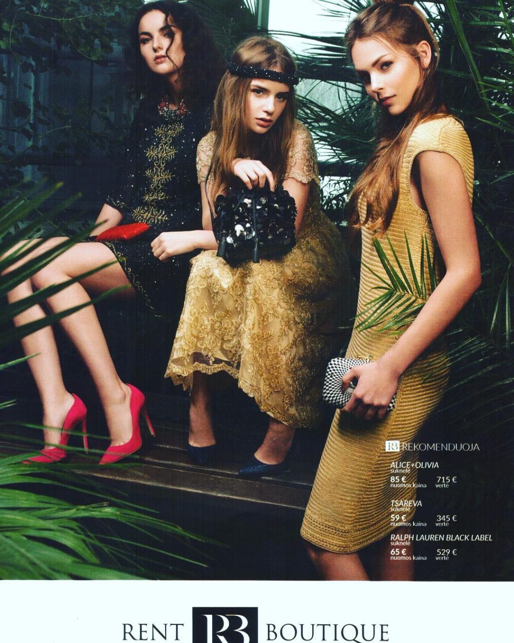 Our beautiful girls Ausrine & Monika for Rent Boutique campaign 👯 🎊💛 #supermo…