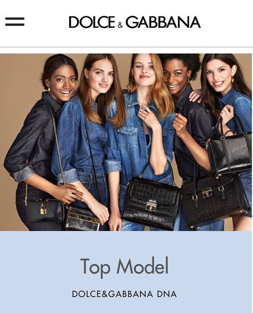 ⭐️Take a look at our gorgeous Agne Konciute for Dolce&Gabbana! ⭐️ #supermodel…
