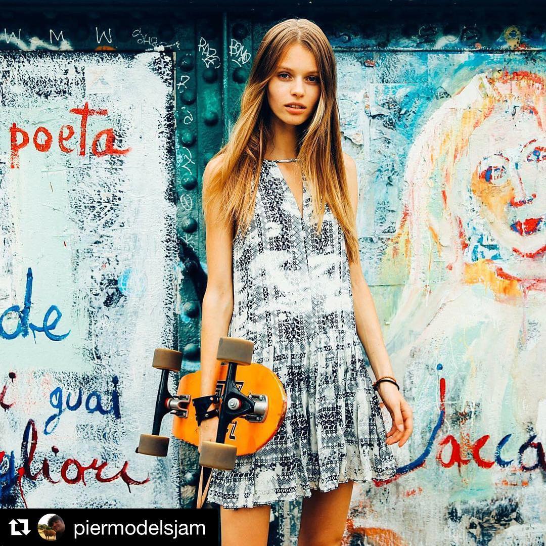 Beautiful Erika in Milano! 🔝💣 repost from 📸 @piermodelsjam 👏🏼😘 #supermodels #…