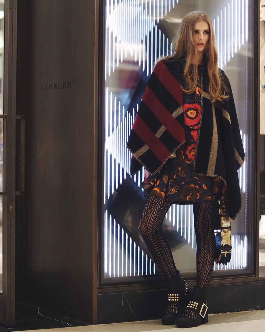 Our lovely Diana for Burberry 👑👑👑 #supermodels #modelmanagement #lithuania #m…
