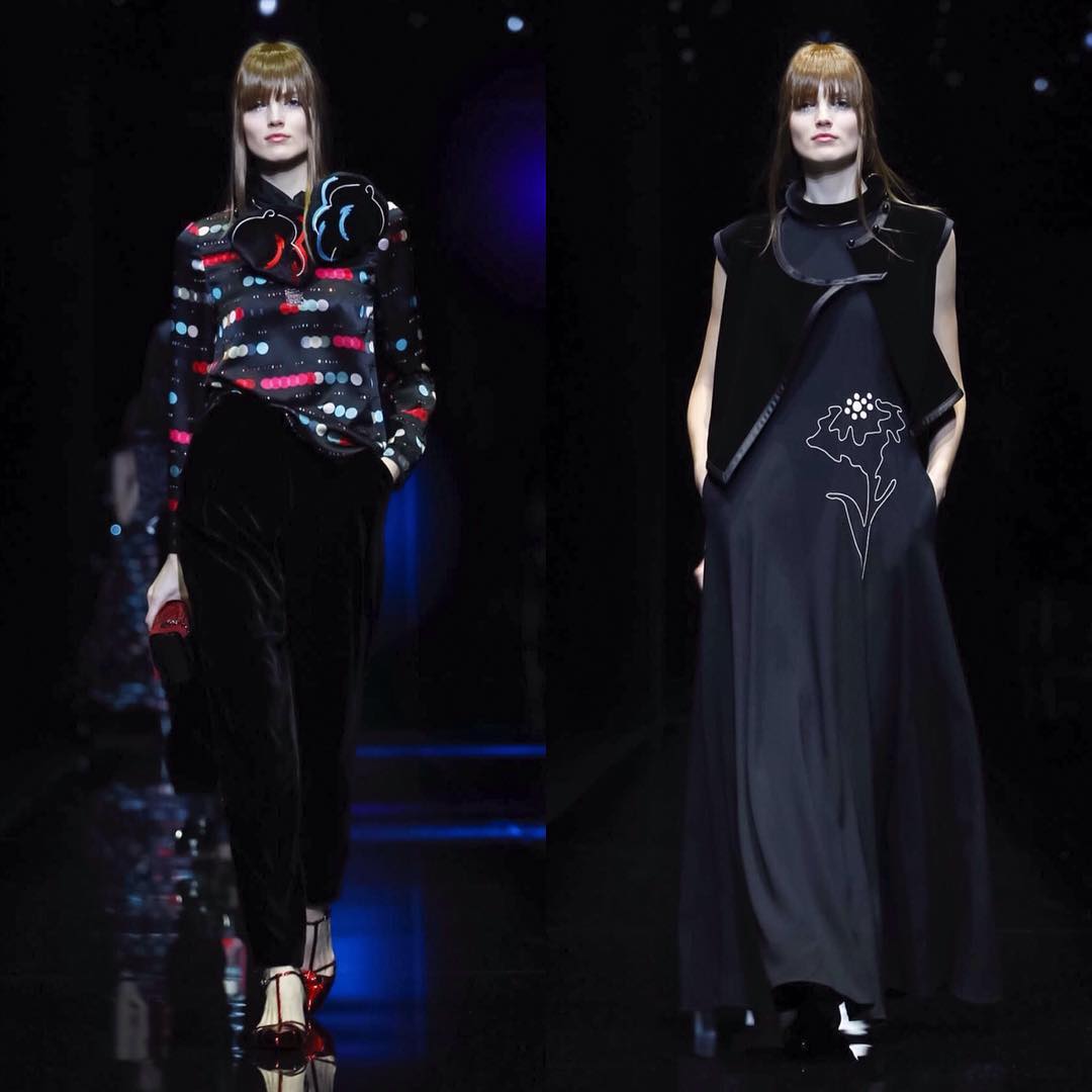 Agne Konciute just walked for Emporio Armani AW’17 show in Milan & this is he…