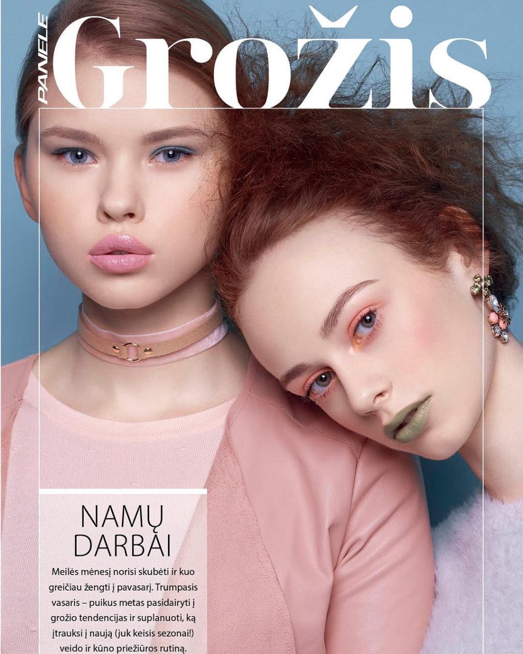 Gertruda for Panele magazine February issue 💗#weareaupermodels #modelagency #…