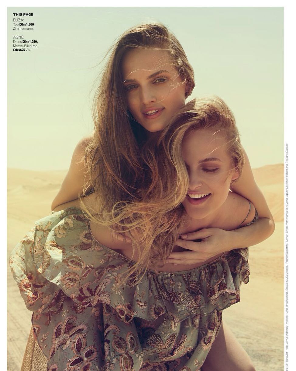 Agne Konciute for GRAZIA (ME) magazine 💛 #wearesupermodels #model #topmodel #…