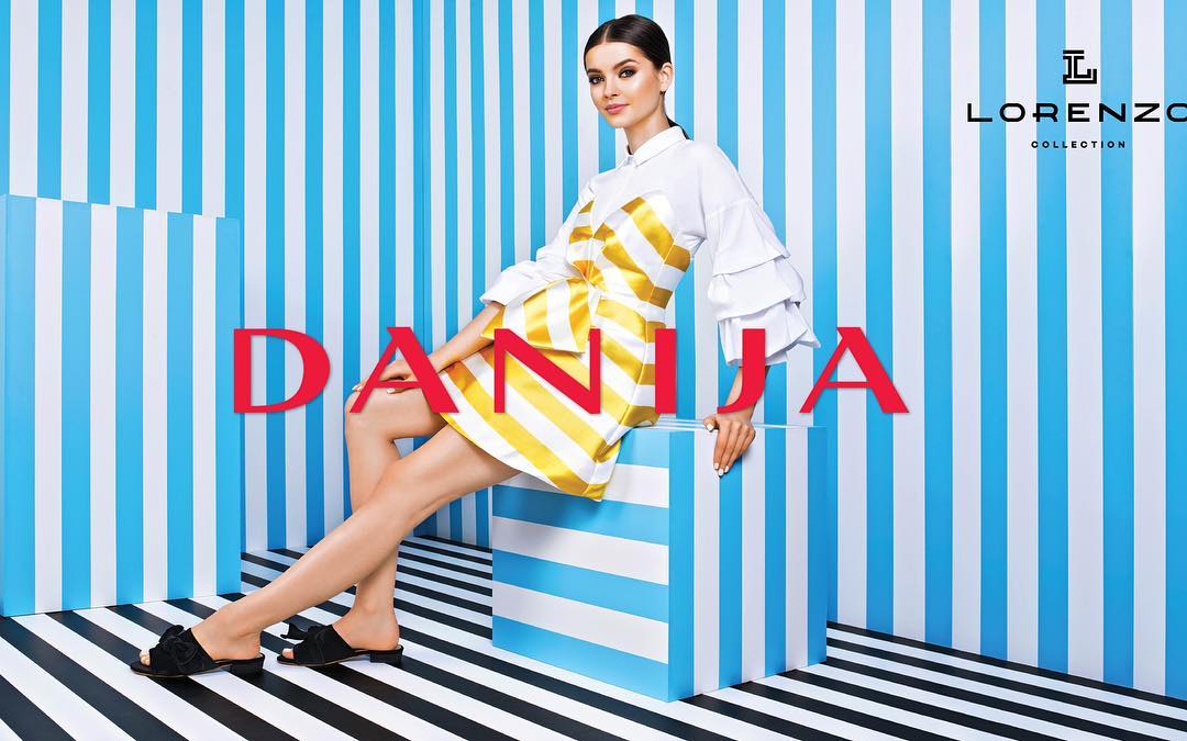 Beautiful SAULE for “Danija” shoe advertisement ⭐️ #wearesupermodels #supermo…