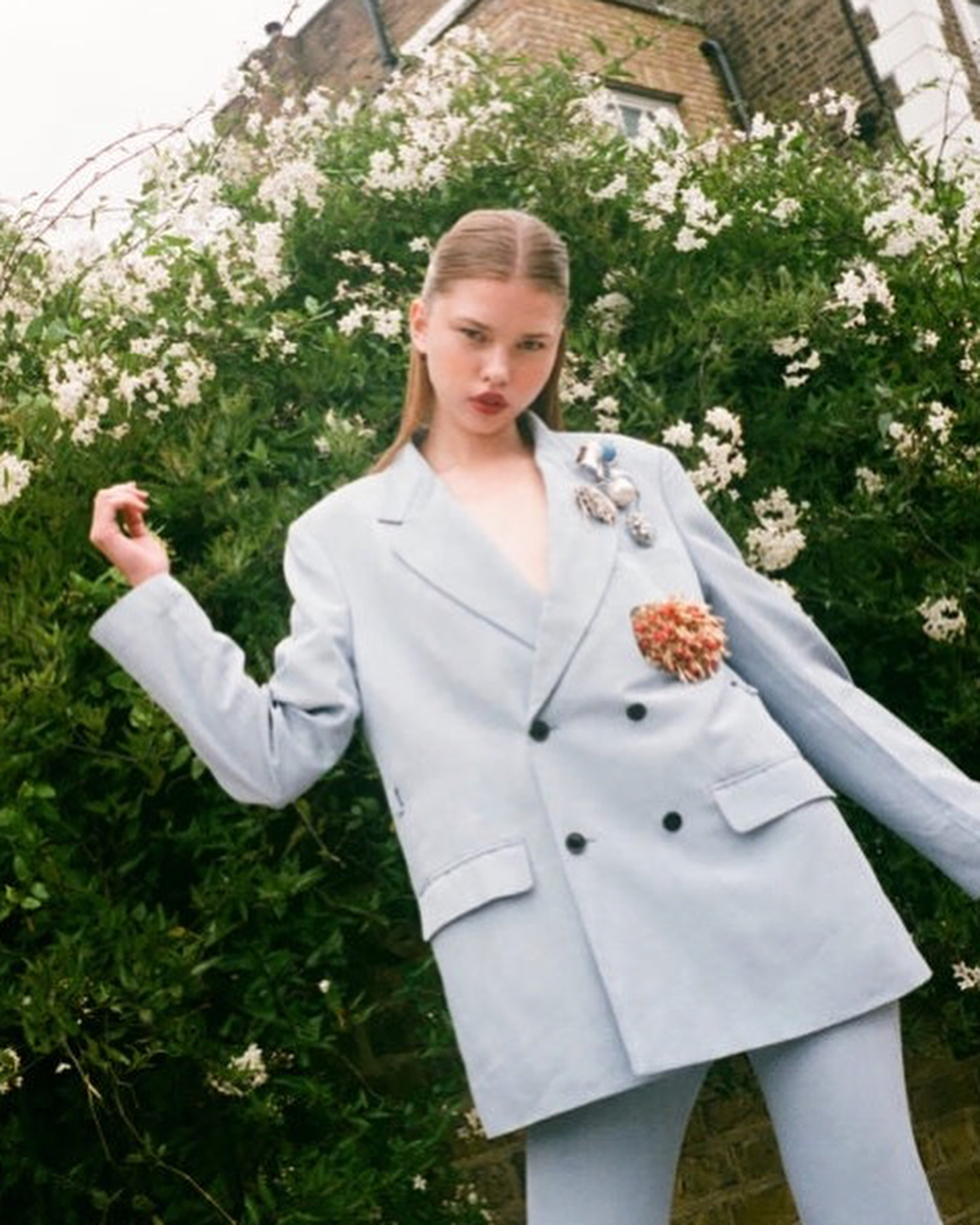 Amazing GERTRUDA for fashion magazine HOPE ST ⚡️ #wearesupermodels #modelagen…