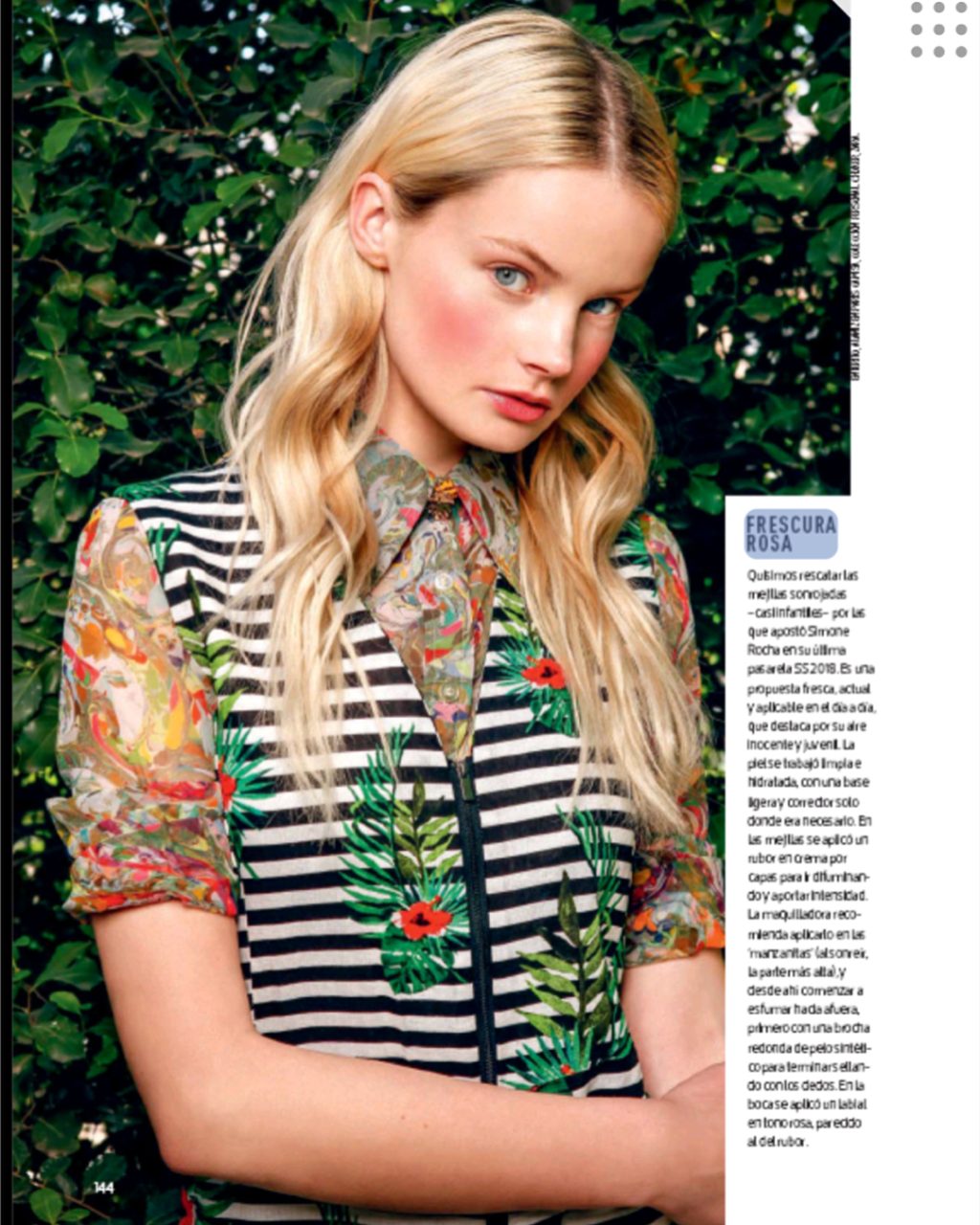 KAROLINA M for Mujer magazine in Chile 😍#wearesupermodels #supermodel #model …