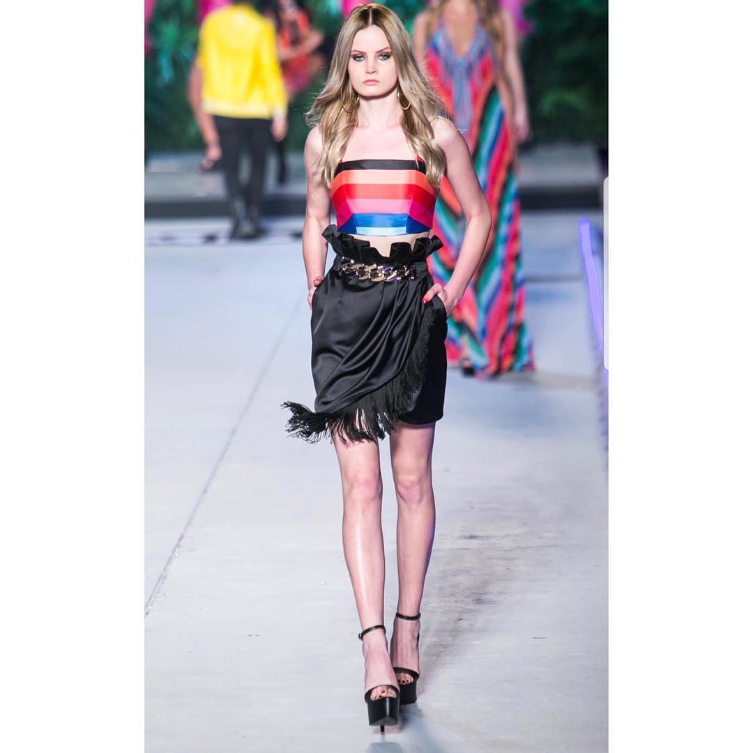 KAROLINA M for Madwalk fashion show in Greece 🇬🇷💙#wearesupermodels #supermode…
