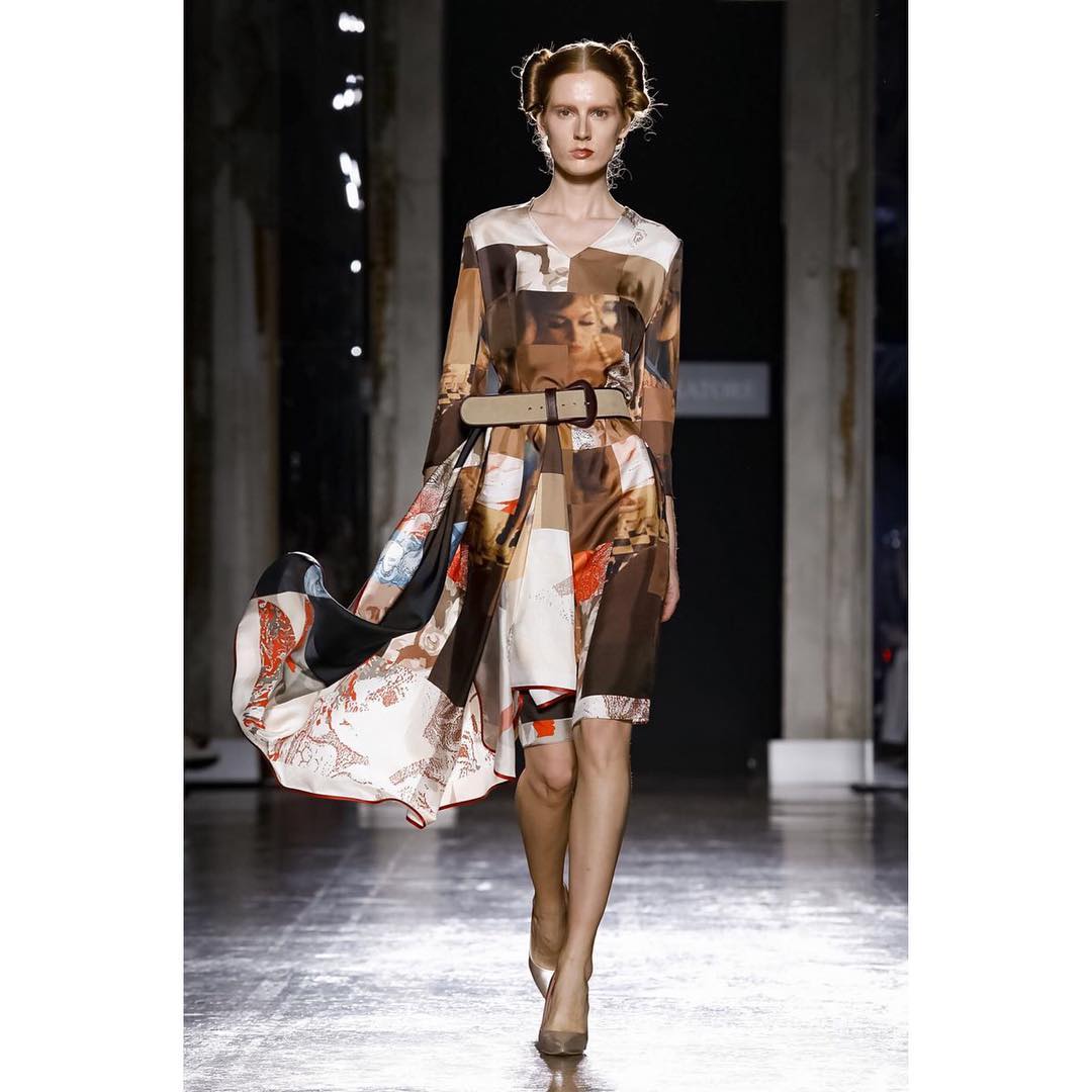 EVELINA M at Francesca Liberatore SS’19  fashion show in Milan #wearesupermod…
