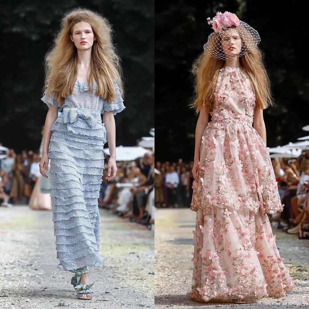 GABIJA G at Luisa Beccaria SS’19 fashion show in Milan 💞 #wearesupermodels #s…