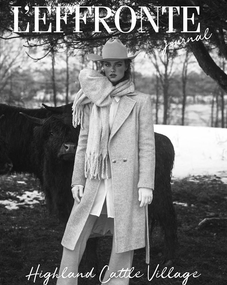 Can’t keep your eyes off @gustestan for fashion journal @leffrontejournal 😱