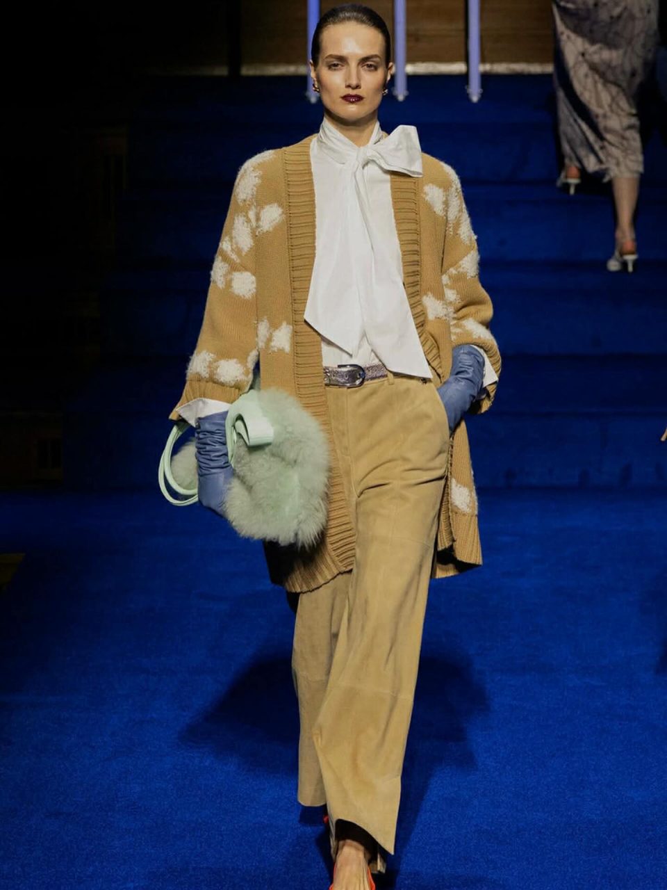 So proud of Agne walking for Marc Cain again — 5th time already! ✨ 💫✨