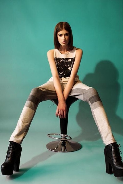 Jacintos fotosesija Niujorke žurnalui Go Girl