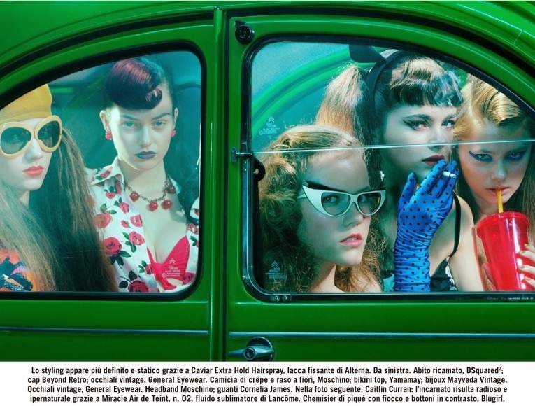 Nida VOGUE Italia gegužės mėnesio numeryje!