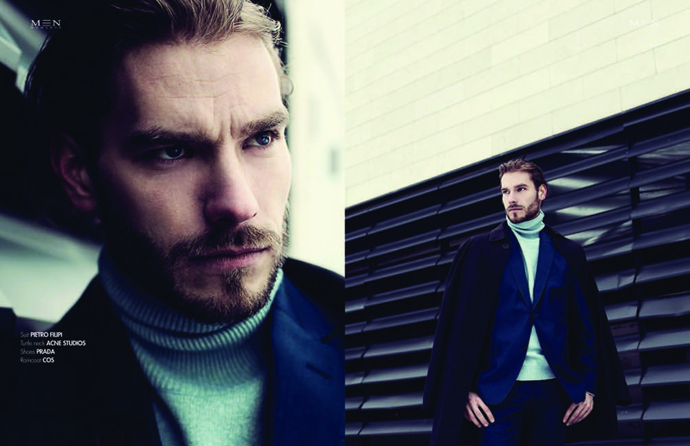 Simo “RUGGEDLY HANDSOME” fotosesija žurnale MEN MOMENTS!