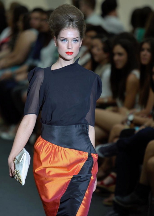 Supermodels model Rima had a great Fashion Week in Valencia!