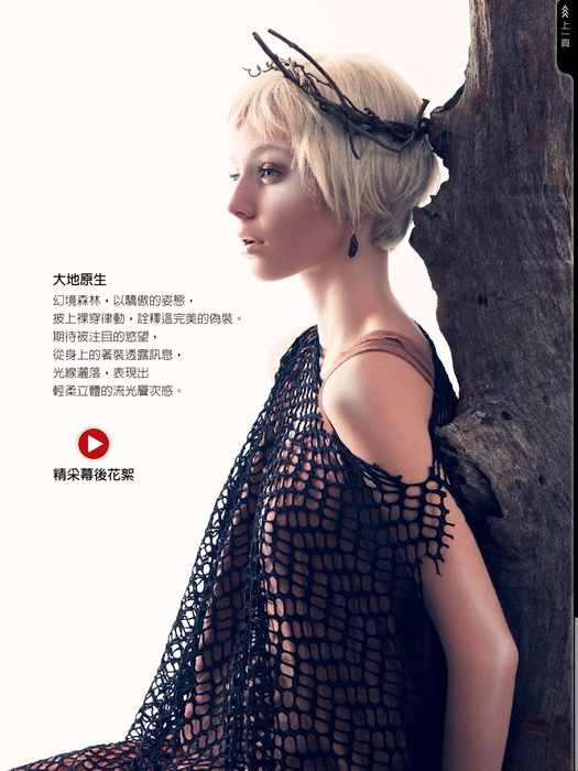 Viktorija for Anyway magazine in Taipei
