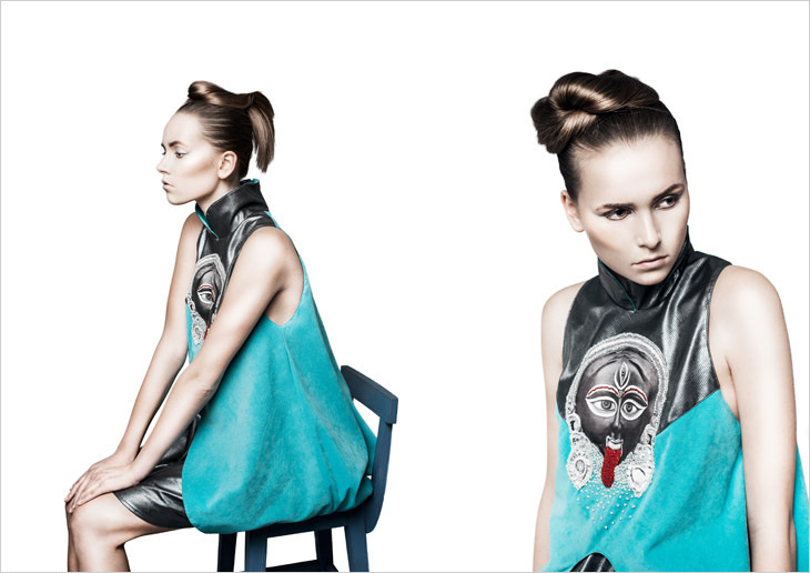 Dovile in “Ieva Uzkurataite fashion” photoshoot for new collection!