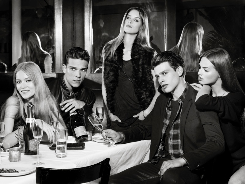 Gorgeous looking Agne for Armani Exchange 2013 campaign!