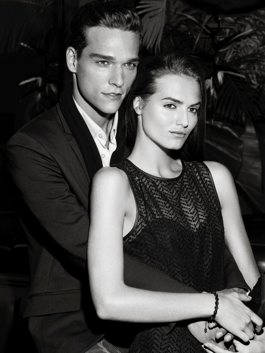 Gorgeous looking Agne for Armani Exchange 2013 campaign!