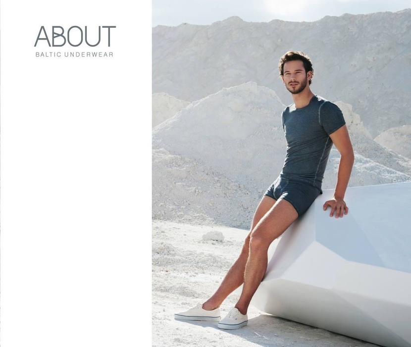 Gediminas for “ABOUT” Baltic underwear campaign!