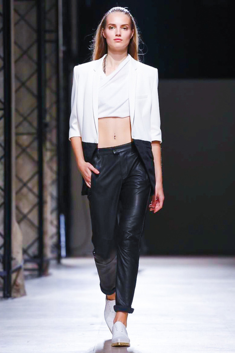 Agne on Paris fashion week S/S ’15 runway!