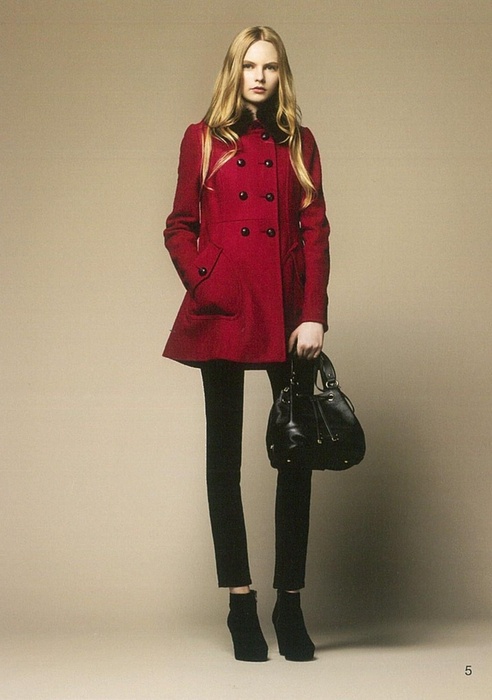 Ieva for Burberry Blue Label in Japan!
