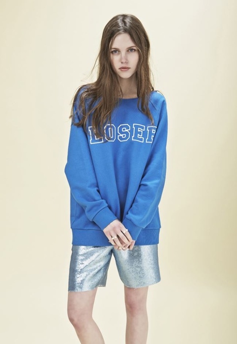 Beautiful baby face Violeta for FOLIE A DEUX lookbook in Korea!