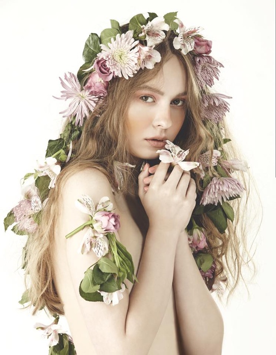 Greta for Susapda Beauty magazine!