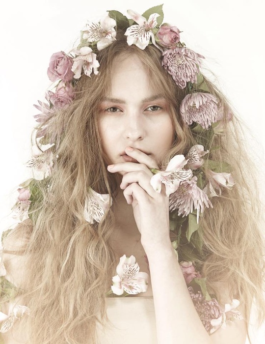 Greta for Susapda Beauty magazine!