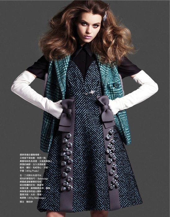 Erika for VOGUE Taiwan december issue