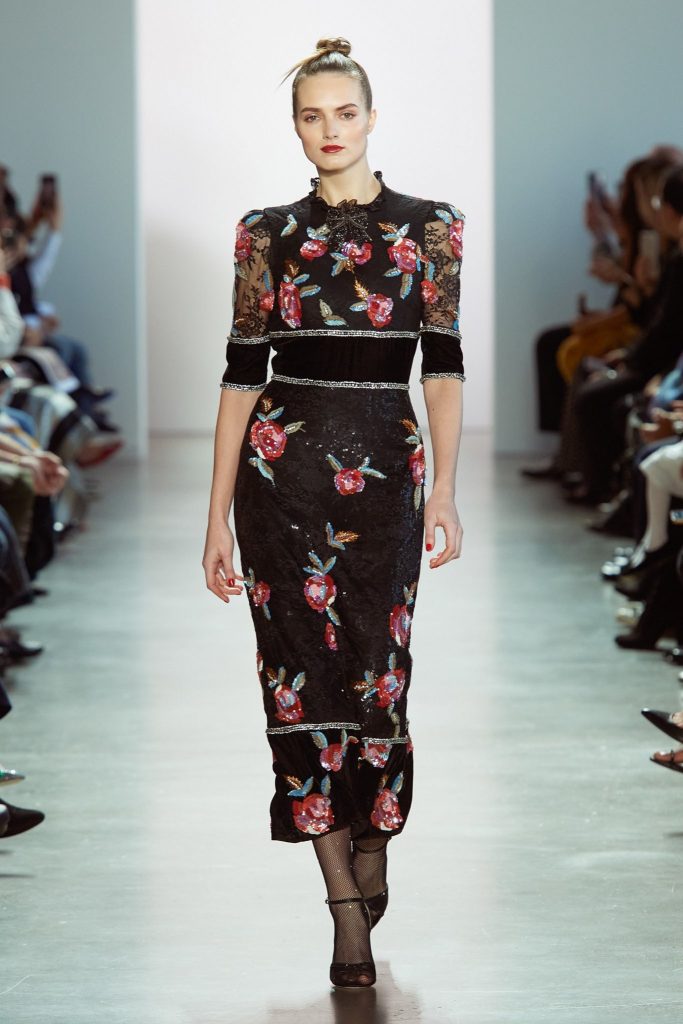 New York Fashion Week – Agne Konciute for Badgley Mischka FALL 2020 READY-TO-WEAR