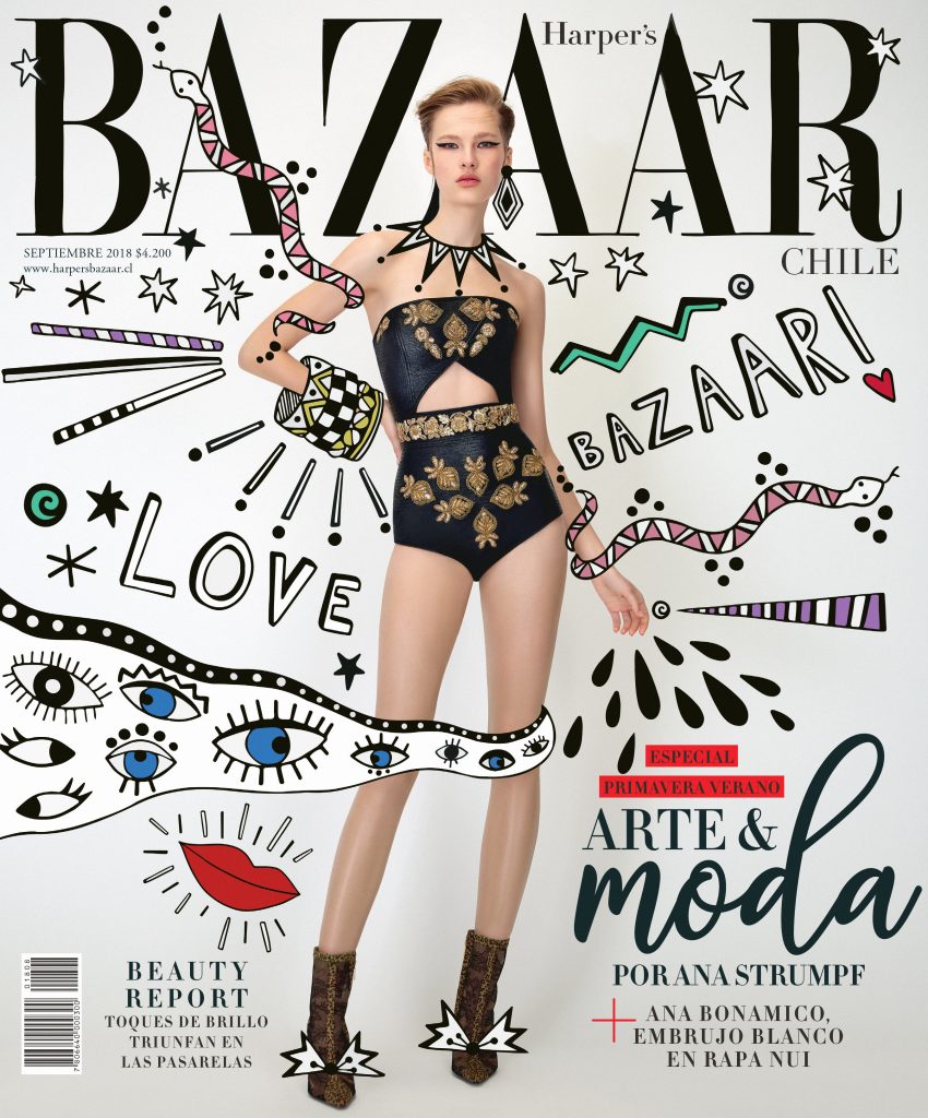 Gabijas cover for “Harper’s Bazaar”