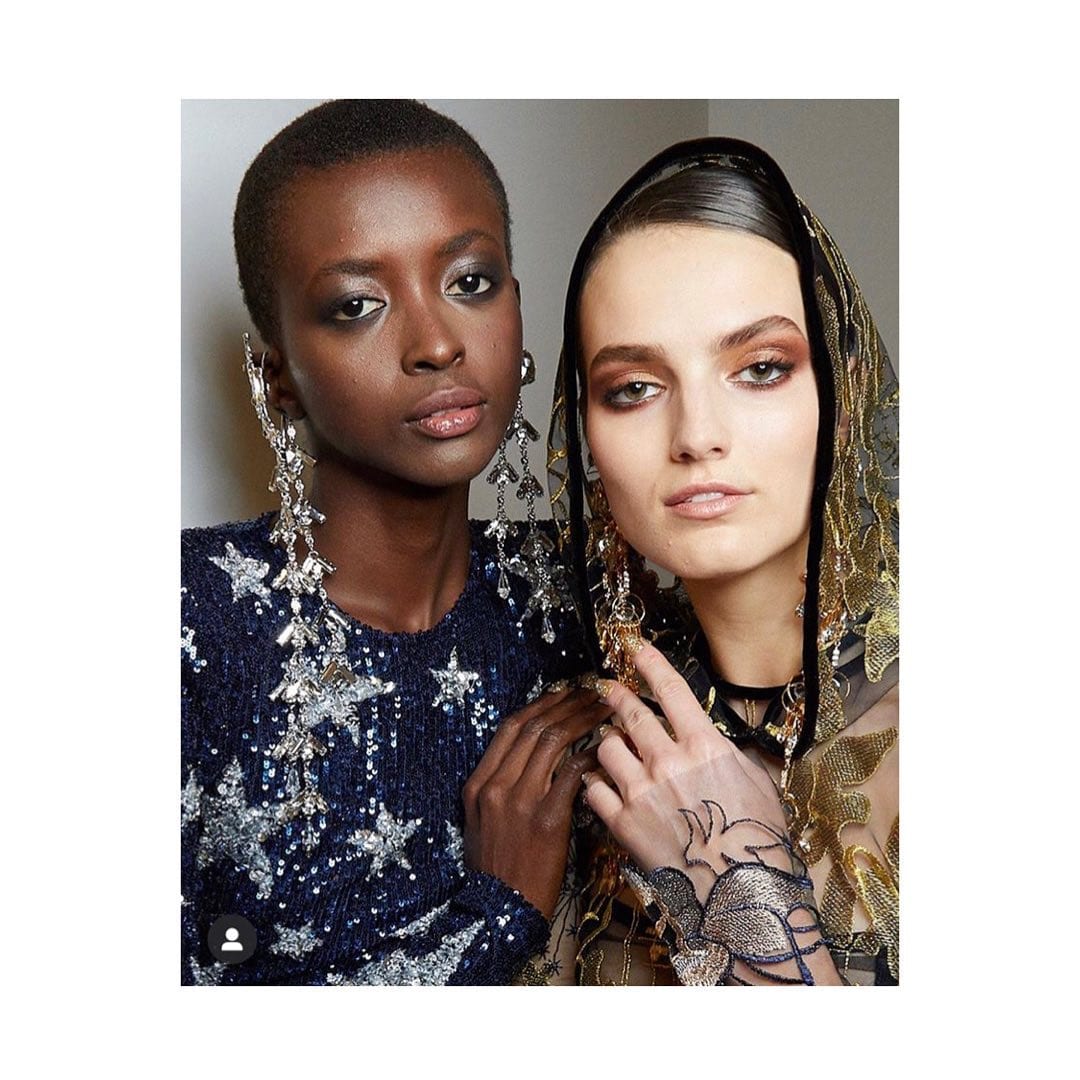 Backstage of NYFW