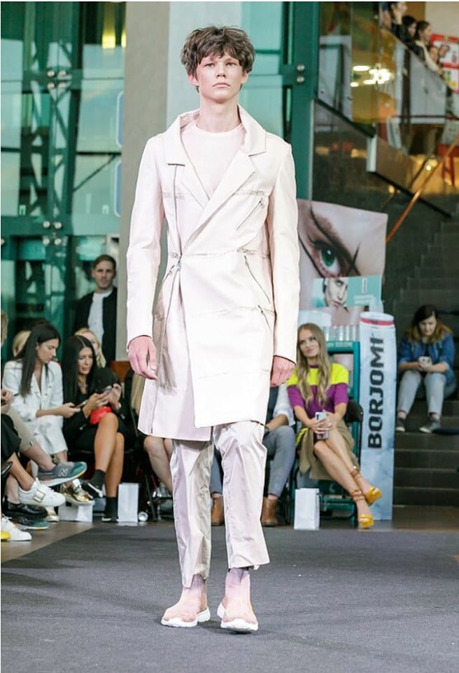 Lukas in Men's Fashion Week in Lithuania