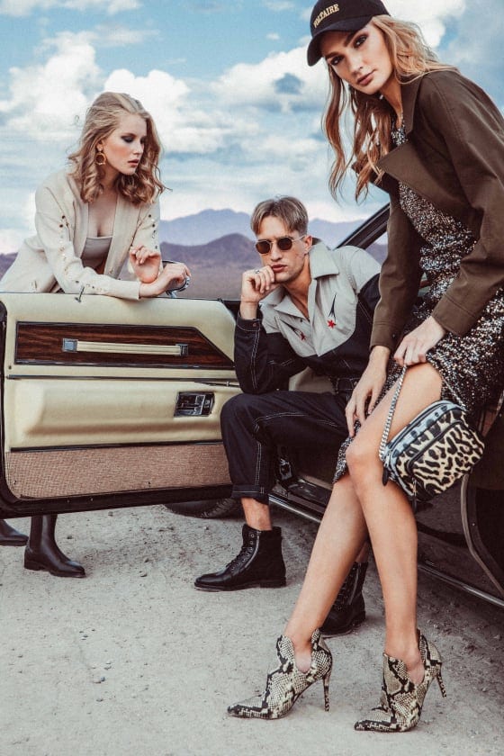 Modesta and Ugnė for L'Officiel Lithuania "Telma and Luiza. A trip to nowhere"