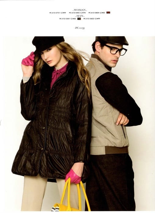 Aurika shooting for Pierre Cardin catalog in Taipei
