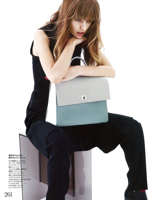Erika for ELLE Japan December 2015 issue!
