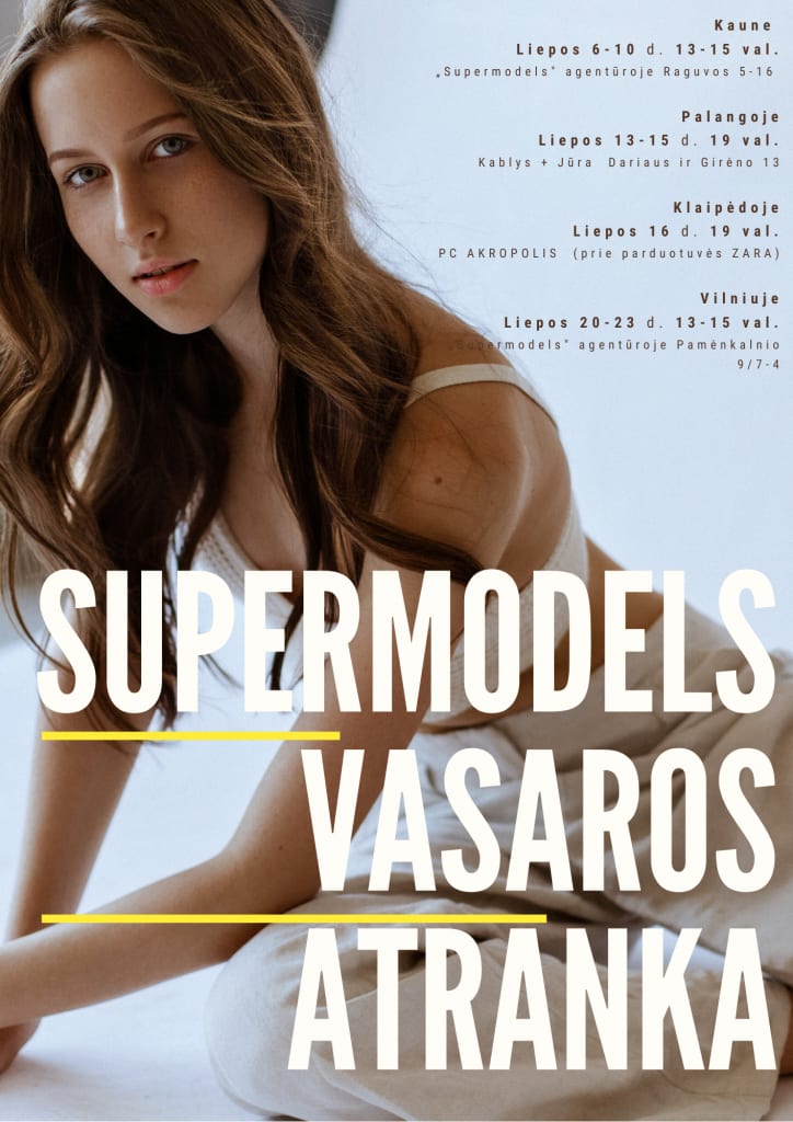 Supermodels Vasaros Atranka