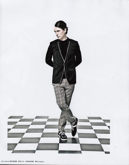 Povilas for Esquire magazine