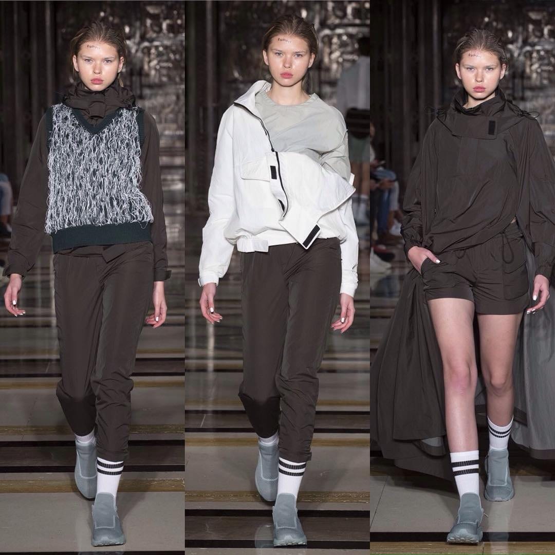 GERTRUDA for DUMPTY RTW SS'18 in London 🕶 #wearesupermodels #supermodels #lfw…