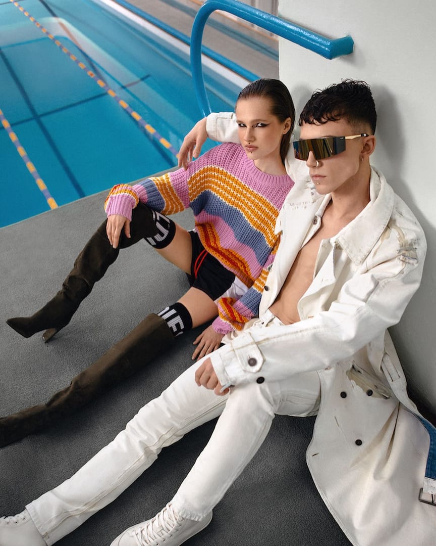 Gabija and Eimantas for @aprangosgalerija campaign 💙