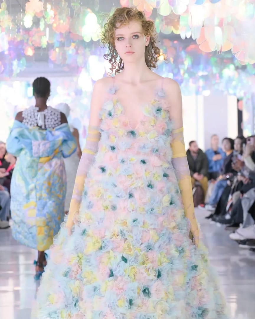 IEVA for @susanfangofficial supported by @dolcegabbana AW25 MFW 💫